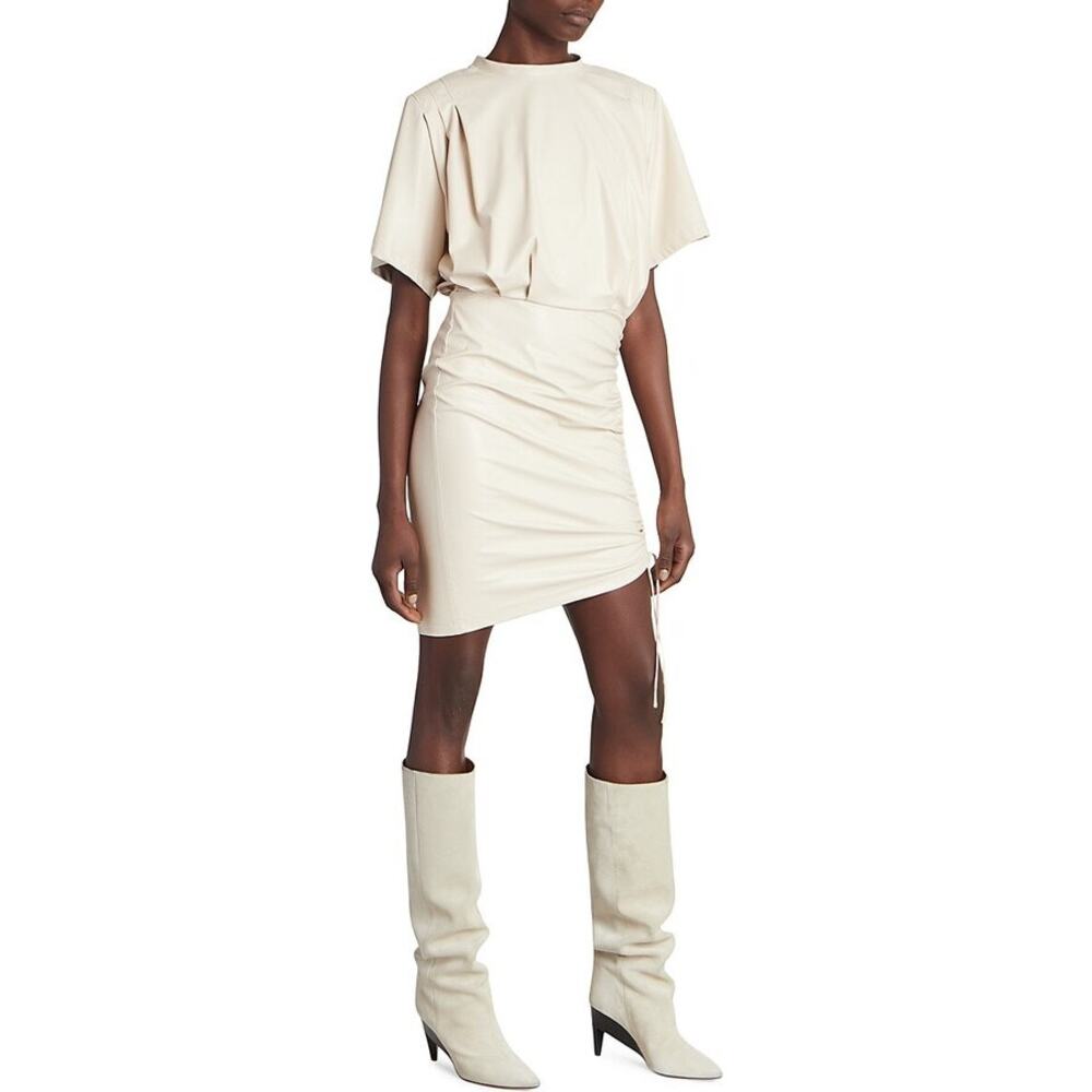 MARANT Etoile Balesi Short Sleeve Mini Dress Size 6‎